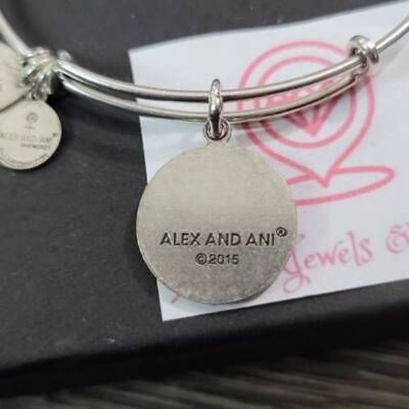Alex and Ani love charm bracelet - Picture 3 of 3